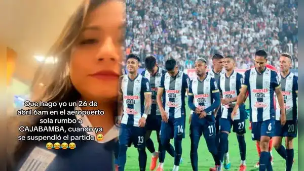 Peruana compra boleto para viajar a Cajabamba y ver Alianza Lima vs. Comerciantes, pero partido es suspendido por mal clima