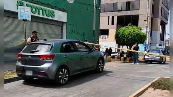 Callao: acribillan a taxista frente a supermercado Tottus en plena avenida Sáenz Peña