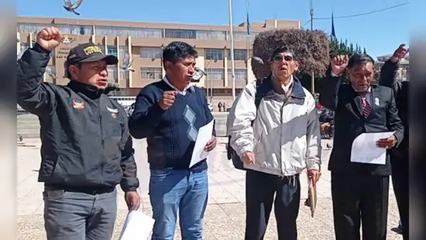 Juliaca convoca paro regional este 30 de abril por inseguridad y exige reestructuración de la Policía Nacional