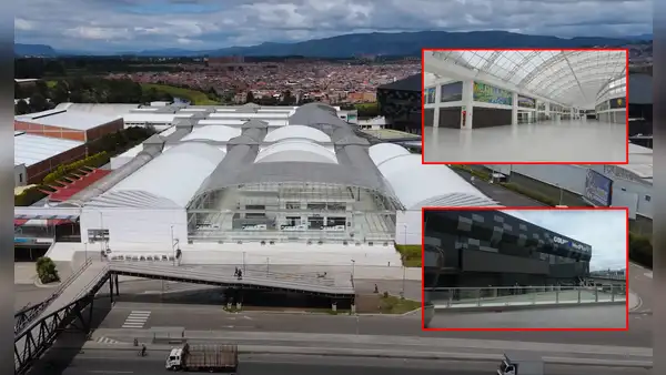 El inmenso centro comercial de Sudamérica que costó millones dólares pero hoy está abandonado: tiene un coliseo, 400 locales y hasta un helipuerto