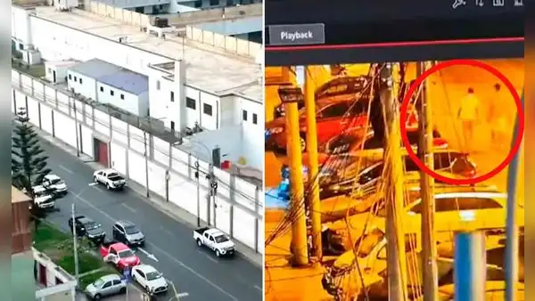 Fuga en Maranguita: nuevas imágenes revelan el escape y recorrido de internos extranjeros