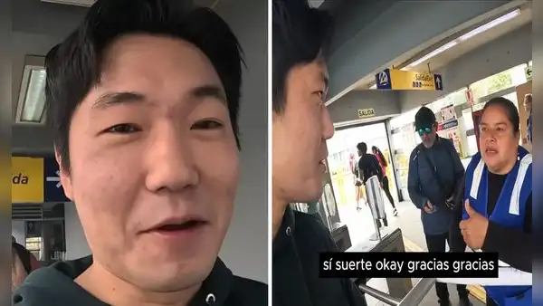 Turista coreano usó el Metropolitano y queda gratamente sorprendido con la atención: “Muy amable”