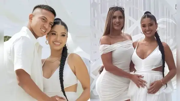 Martín Távara y su novia revelan el sexo de su bebé en emotiva fiesta con Darinka Ramírez como invitada: “El corazón nos explota de felicidad”
