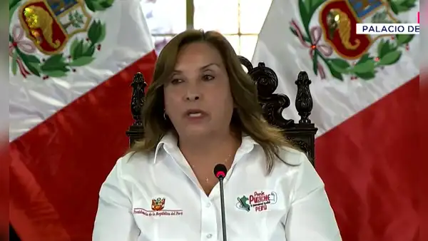 Dina Boluarte: "En las próximas horas se declarará toque de queda en Pataz"