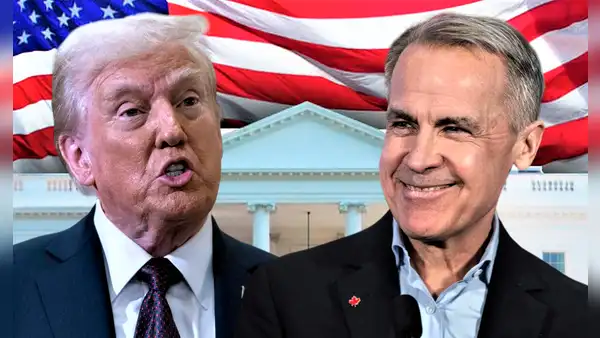Trump le dice a Carney: "Canadá debería convertirse en el estado número 51, sería un 'matrimonio' maravilloso"