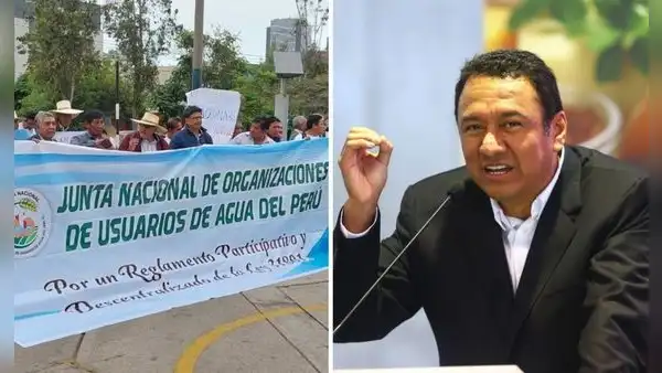 Junta de Usuarios de Agua del Perú exige la salida del ministro Ángel Manero y del jefe de la ANA