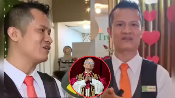 Joven mesero que atendía al papa León XIV en Chiclayo revela su plato favorito y afirma: "No me daba propina, pero sí su bendición"