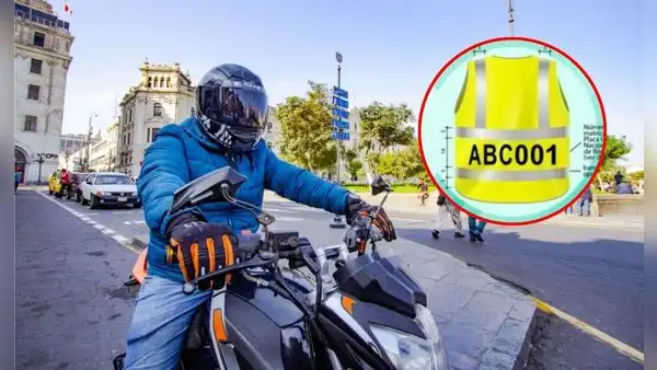 Desde esta fecha motociclistas de Lima y Callao deberán pagar multas de S/428 por no usar chaleco con placa