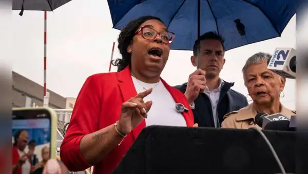 DHS: legisladores irrumpen en centro de ICE en Nueva Jersey que alberga inmigrantes categorizados como "presuntos miembros de MS-13"