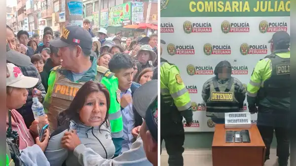Pobladores en Juliaca intentan linchar a mujer que robó celular a adolescente