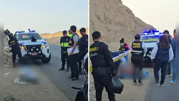 Huacho: encuentran cadáver en avanzado estado de descomposición en la Panamericana Norte