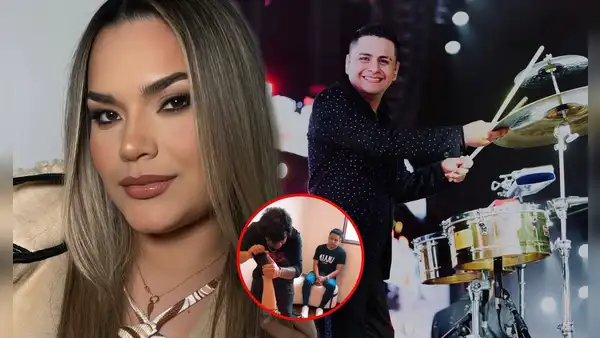 Lesly Águila es vista con músico de Corazón Serrano y encienden rumores de romance tras anunciar su retiro del grupo