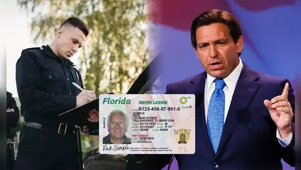 Esta es la ley firmada por Ron DeSantis que ordena a un oficial de Florida detener a un conductor si hace esto mientras maneja
