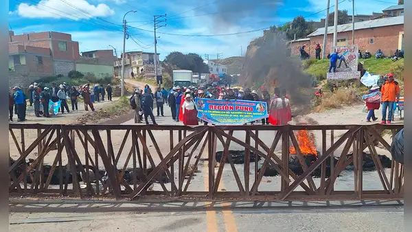 "¡El pueblo se levantó!": regiones del norte y sur presentes en paro contra gobierno de Dina Boluarte