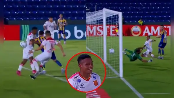 El insólito autogol de espalda que le quitó a Atlético Grau un triunfo histórico en Copa Sudamericana