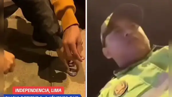 “Porque yo quiero”: Policía intervino a jóvenes que jugaban taps y causa polémica en redes