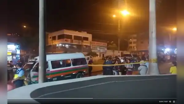 Niño muere tras ataque a balazos contra combi frente al hospital Materno Infantil, en Independencia