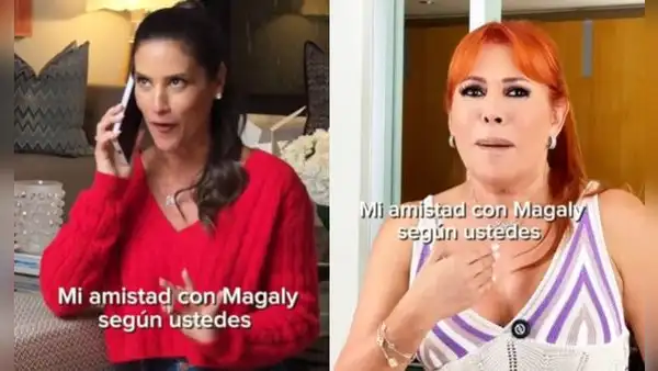 María Pía Copello se ríe de las críticas a su amistad con Magaly Medina: “Habla mal de quien quieras, menos de mí”