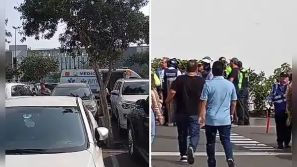Pánico en el Jockey Plaza: sujetos pelean y uno utilizó pistola de gas