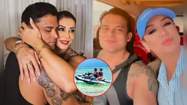 Christian Domínguez sorprende a Karla Tarazona con tierna dedicatoria por su cumpleaños: “Tengo la suerte de estar a tu lado”