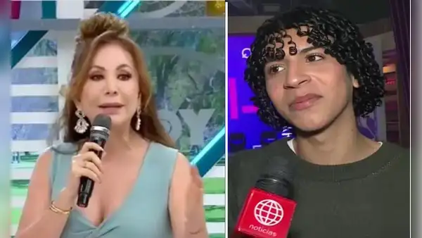 Tiktoker Valentino se burló de Janet Barboza con comentario sobre popularidad: "De la edad de Candela (su abuela) la seguirán"