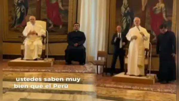 Papa León XIV rompe el protocolo en saludos y envía emotivo mensaje: “Perú está muy presente en mi vida”