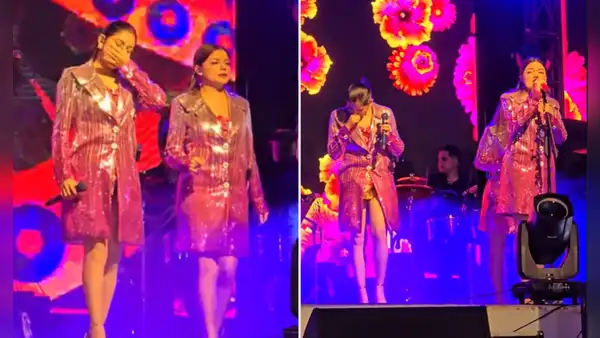 Briela Cirilo auxilió a Cielo Fernández tras no poder cantar en concierto de Corazón Serrano en Juliaca