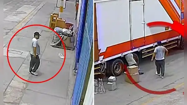 Sin usar armas, un solo hombre robó millonaria encomienda a 10 trabajadores en un almacén de Ate: así operó