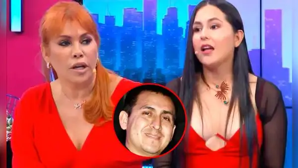 Magaly Medina llama Ana Lucía a tiktoker que acusó de infiel a Edwin Guerrero y ella le reclama en vivo: "¡Es Alina!"