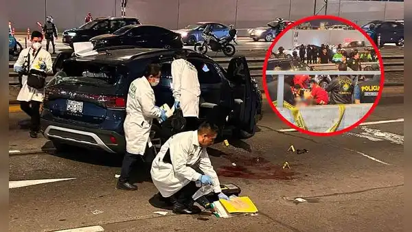 Feroz balacera en la Vía Expresa deja un coronel herido tras persecución a delincuentes