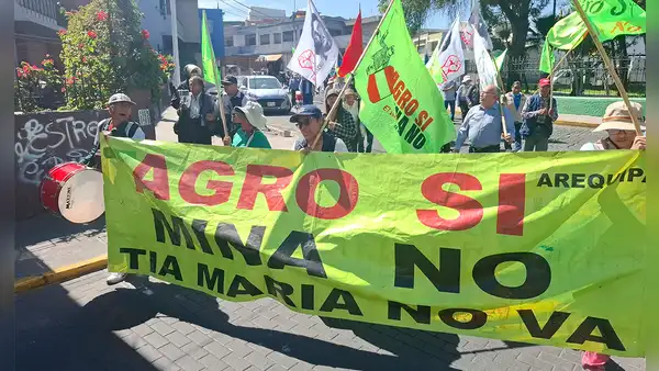 Fiscalía abre investigación contra manifestantes del Valle de Tambo por bloqueos en paro contra Tía María