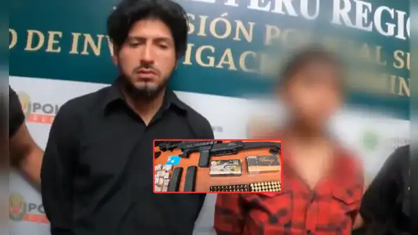 Cae pareja apodada “Los Tóxicos” con armamento y drogas en operativo en Villa El Salvador