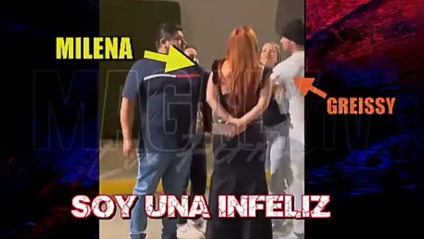 Exponen video completo de la fuerte pelea entre Milena Zárate y Greissy Ortega en estacionamiento: "¡Por tu culpa soy una infeliz!"