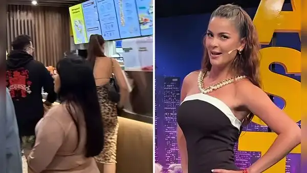 Exponen a Laura Spoya en salida con streamers y reporteros de Magaly le dan consejo: “Esos no son amigos”