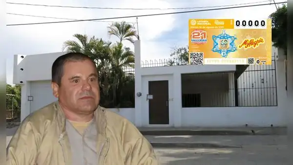 La vez que la Lotería Nacional de México sorteó una mansión de El Chapo Guzmán: ¿quién la ganó?
