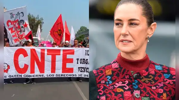 CNTE exige jubilación a los 56 años en mujeres y 58 en hombres, además eliminar ley ISSSTE del 2007 para levantar plantón en CDMX