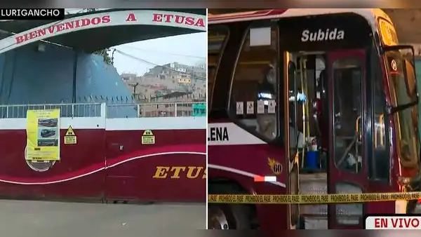 Buses de línea 52 de Etusa no operará tras el asesinato de conductor en San Juan de Lurigancho: "Es una pena irremediable"