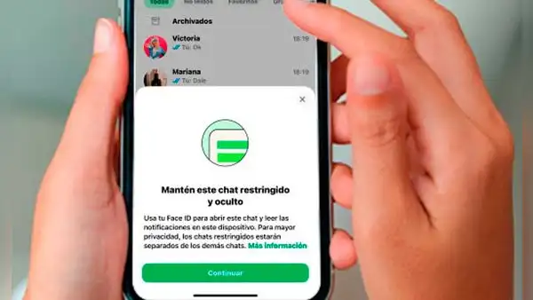 Para qué sirve la función 'Restringir chat' de WhatsApp: esconde tus conversaciones en dos simples pasos