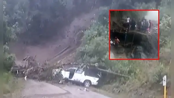Tragedia en el VRAEM: huaico arrastró auto hasta barranco en Ayacucho y dejó un saldo de seis muertos