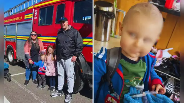Un niño fue diagnosticado con dos tipos raros de cáncer en Reino Unido: Un brillo blanco en ojo alertó a sus padres