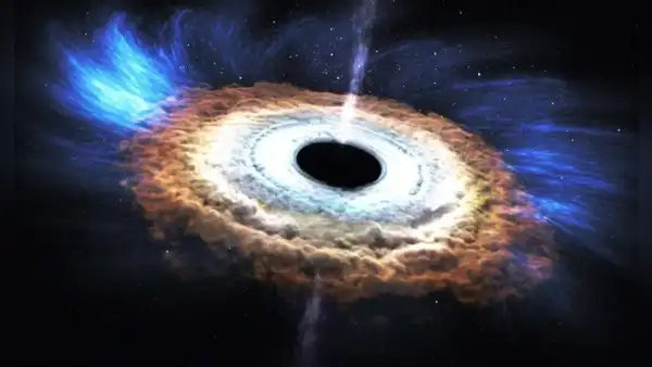 La NASA detecta el agujero negro supermasivo que devora todo a su paso: se 'come' 40 veces más materia que otros similares