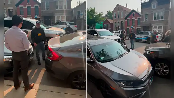 Vecinos de Chicago se enfrentan a gritos con agentes del ICE tras arrestar a dos inmigrantes mexicanos