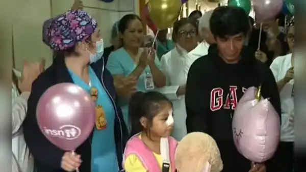 Niña que cayó de 5 metros en obra paralizada en Chosica recibe alta médica tras 10 días: padre pide ayuda para cubrir gastos