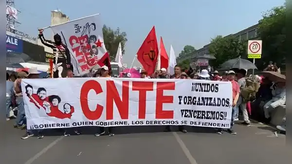 La CNTE se moviliza hoy en CDMX: toma previsiones para evitar contratiempos ante bloqueos y cierres viales