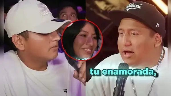 Peruano comete blooper al presentar a su novia en show de Jorge Luna: “Estamos por un tiempo”