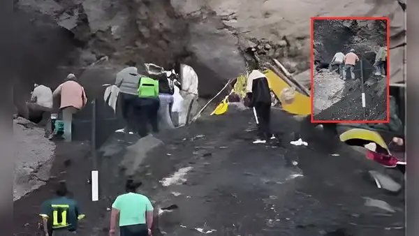 Trabajadores de obra de construcción mueren tras quedar sepultados durante deslizamiento de cerro en Áncash