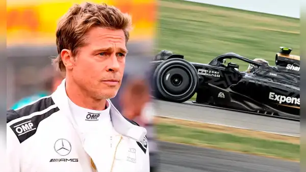 Brad Pitt defiende a los pilotos de Fórmula 1 tras grabación de su película: "Ambos la pasamos mal"