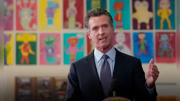 DHS critica a Gavin Newsom por "apoyar" a las protestas en Los Ángeles: "¿Por qué apoya a criminales extranjeros?"