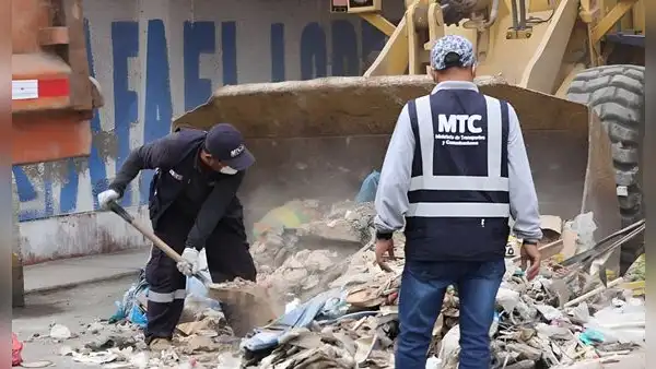Retiran desmonte en Independencia para construir millonario megaproyecto que conectará con San Juan de Lurigancho en 5 minutos