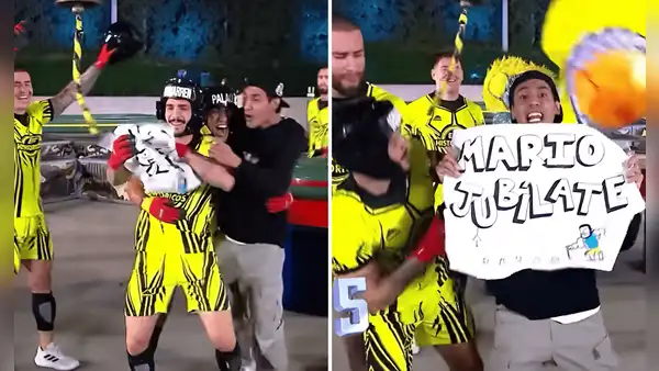 Gerardo Pe sorprendió a Mario Irivarren en set de Esto es guerra con peculiar mensaje: "Jubílate"